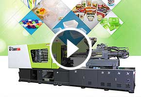 寶捷KF380-S6高速薄壁專用注塑機一出4生產快餐圓碗